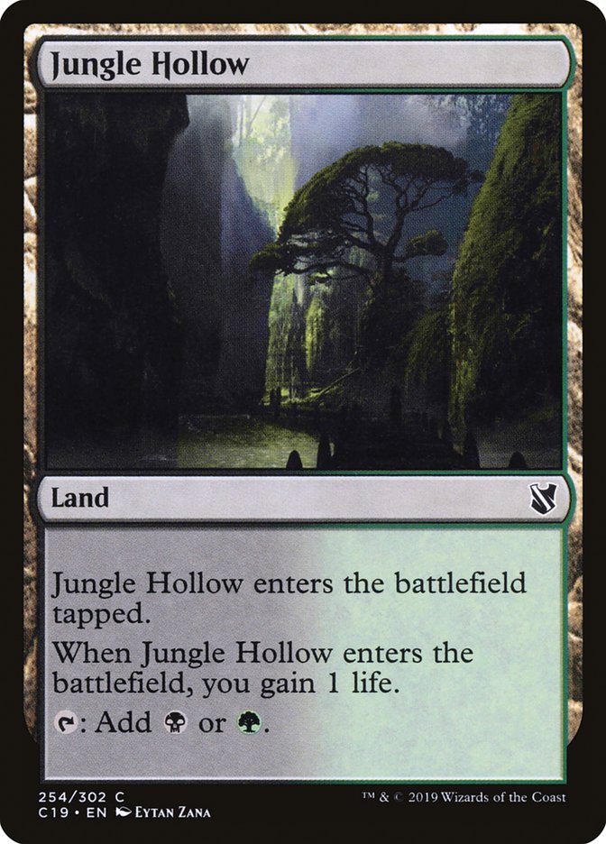 Jungle Hollow [Commander 2019] | I Want That Stuff Brandon