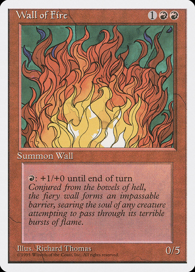 Wall of Fire [Fourth Edition] | I Want That Stuff Brandon