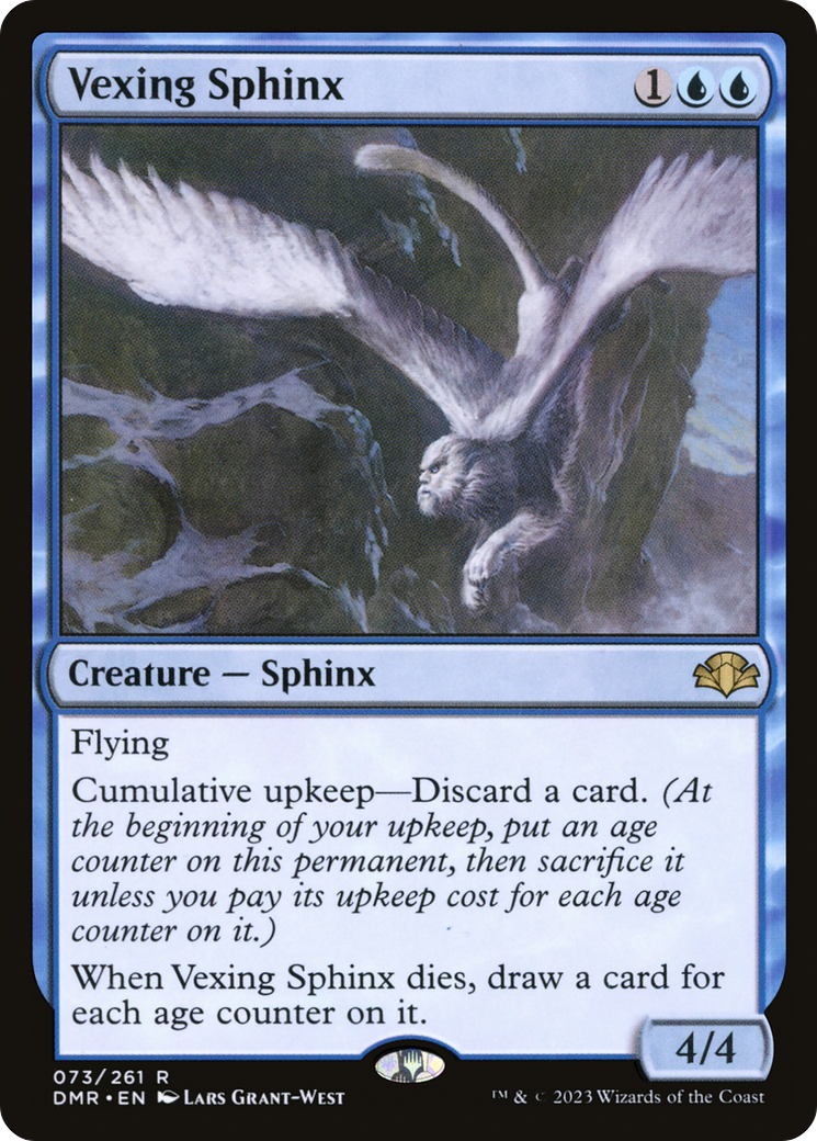 Vexing Sphinx [Dominaria Remastered] | I Want That Stuff Brandon