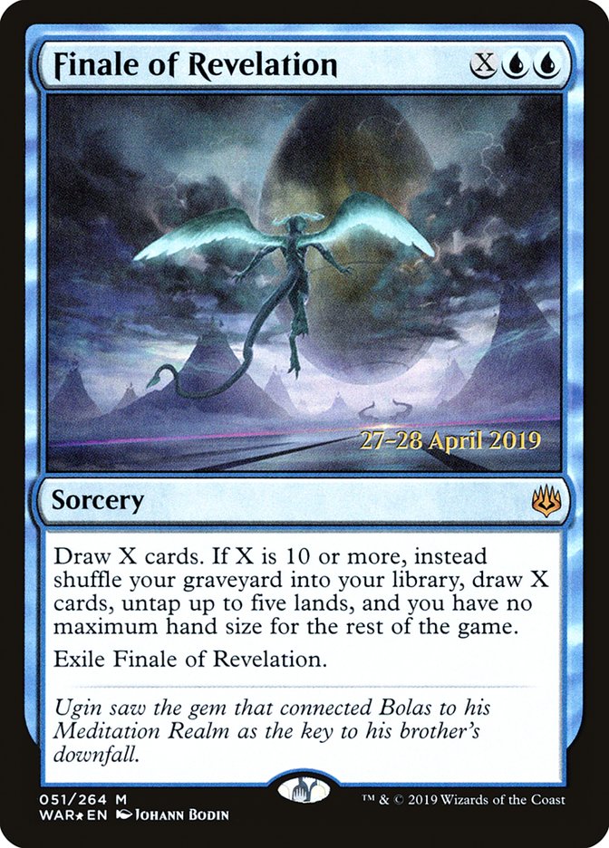 Finale of Revelation [War of the Spark Prerelease Promos] | I Want That Stuff Brandon