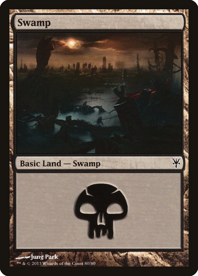 Swamp (80) [Duel Decks: Sorin vs. Tibalt] | I Want That Stuff Brandon