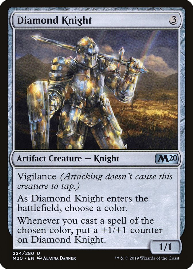 Diamond Knight [Core Set 2020] | I Want That Stuff Brandon