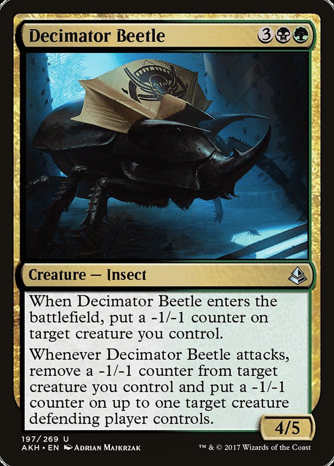 Decimator Beetle [Amonkhet] | I Want That Stuff Brandon