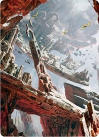 Mountain 3 Art Card [Zendikar Rising Art Series] | I Want That Stuff Brandon