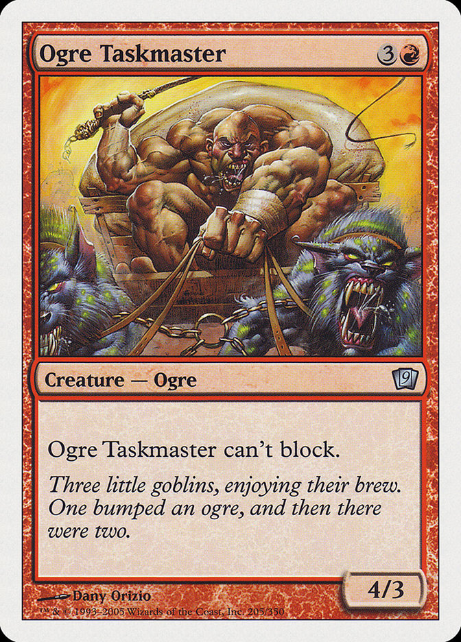 Ogre Taskmaster [Ninth Edition] | I Want That Stuff Brandon
