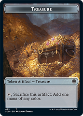 Treasure // Treasure Double-Sided Token [Starter Commander Decks] | I Want That Stuff Brandon