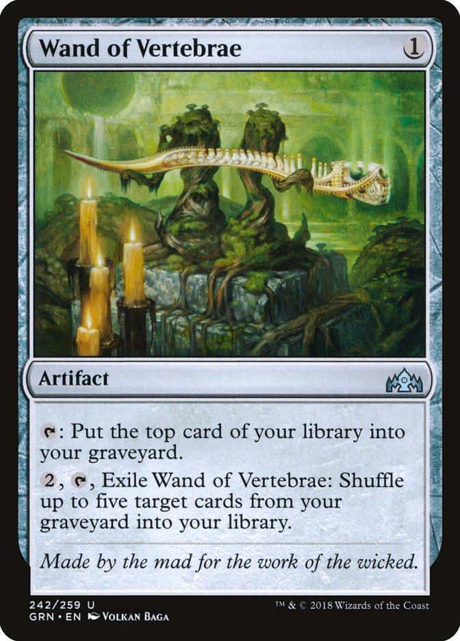 Wand of Vertebrae [Guilds of Ravnica] | I Want That Stuff Brandon