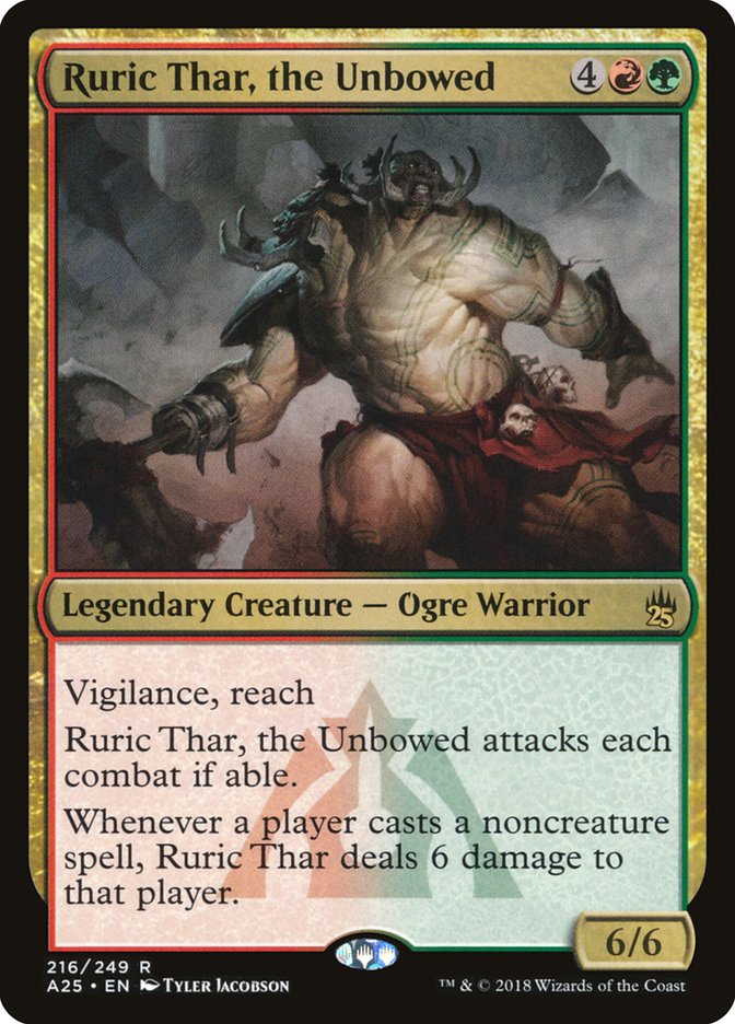 Ruric Thar, the Unbowed [Masters 25] | I Want That Stuff Brandon