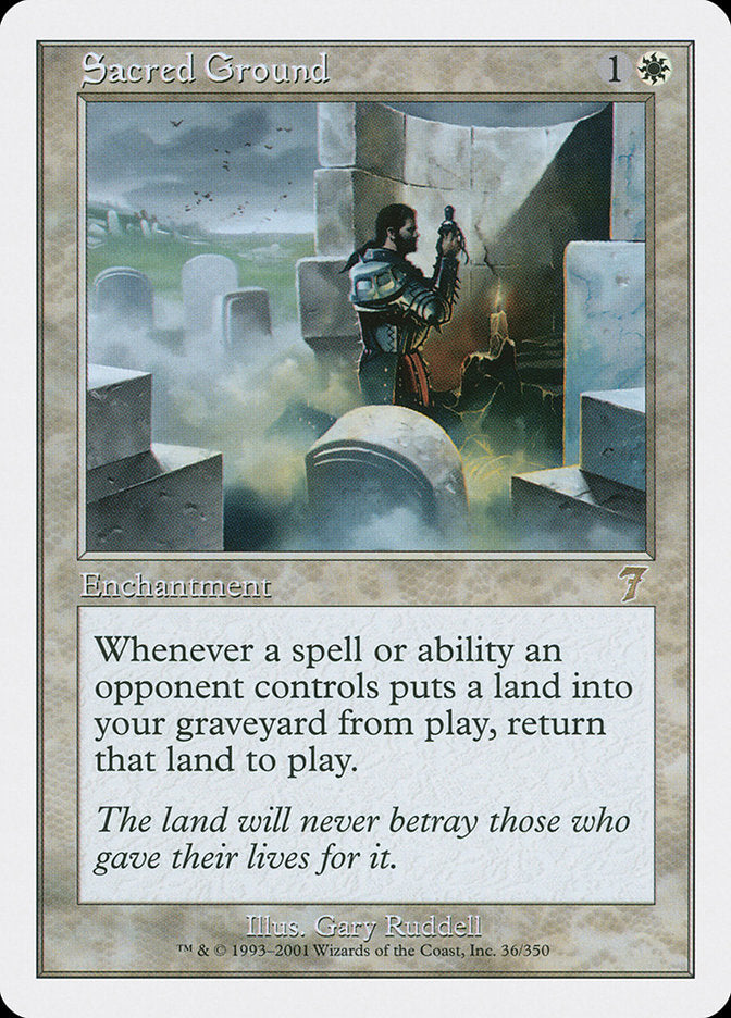 Sacred Ground [Seventh Edition] | I Want That Stuff Brandon