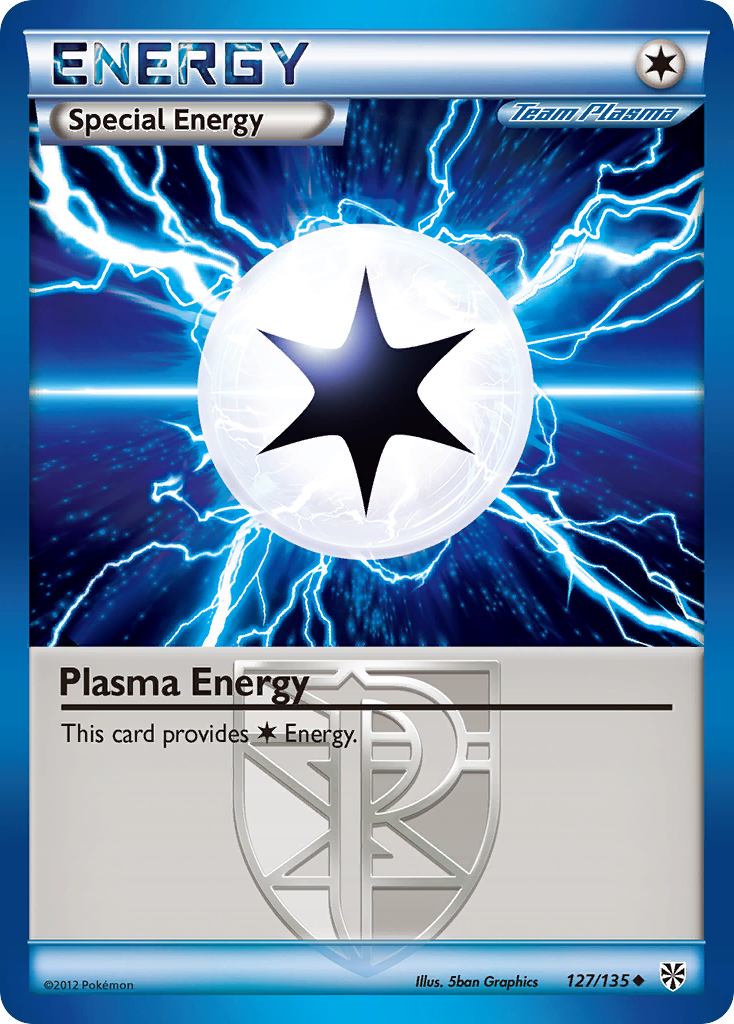 Plasma Energy (127/135) [Black & White: Plasma Storm] | I Want That Stuff Brandon