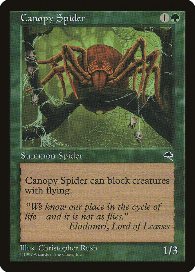 Canopy Spider [Tempest] | I Want That Stuff Brandon