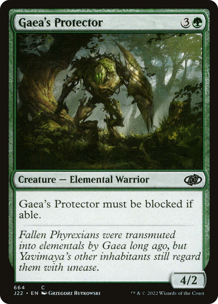 Gaea's Protector [Jumpstart 2022] | I Want That Stuff Brandon