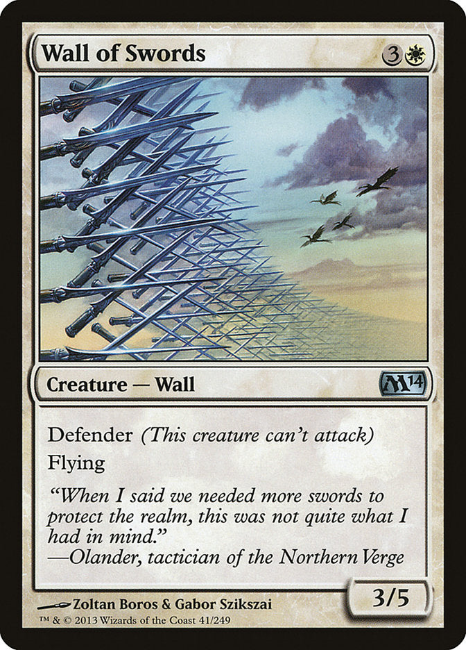 Wall of Swords [Magic 2014] | I Want That Stuff Brandon