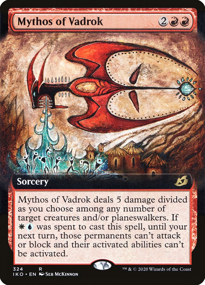 Mythos of Vadrok (Extended Art) [Ikoria: Lair of Behemoths] | I Want That Stuff Brandon