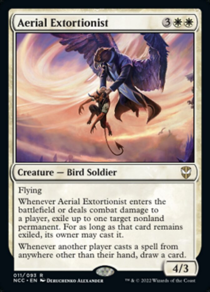 Aerial Extortionist [Streets of New Capenna Commander] | I Want That Stuff Brandon