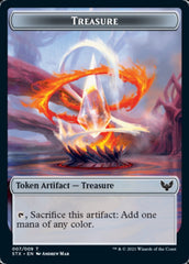 Construct (022) // Treasure Double-Sided Token [Commander 2021 Tokens] | I Want That Stuff Brandon