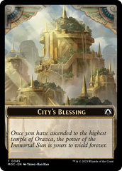 Butterfly // City's Blessing Double-Sided Token [March of the Machine Commander Tokens] | I Want That Stuff Brandon