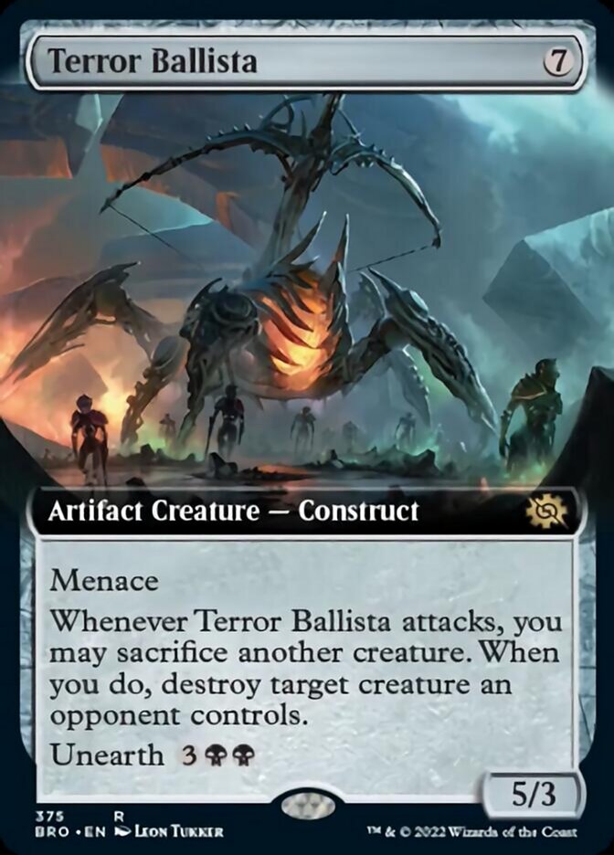 Terror Ballista (Extended Art) [The Brothers' War] | I Want That Stuff Brandon