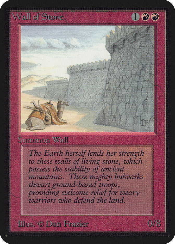 Wall of Stone [Alpha Edition] | I Want That Stuff Brandon