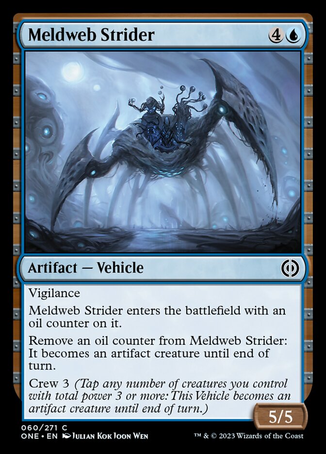 Meldweb Strider [Phyrexia: All Will Be One] | I Want That Stuff Brandon