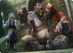 Ettin Art Card [Dungeons & Dragons: Adventures in the Forgotten Realms Art Series] | I Want That Stuff Brandon