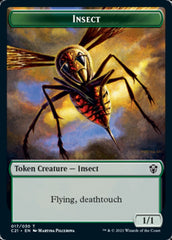 Beast (011) // Insect Double-Sided Token [Commander 2021 Tokens] | I Want That Stuff Brandon