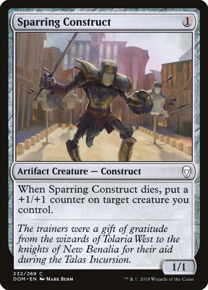Sparring Construct [Dominaria] | I Want That Stuff Brandon
