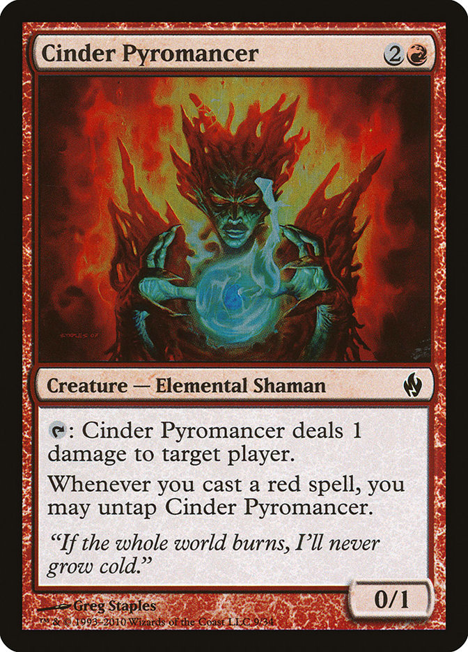 Cinder Pyromancer [Premium Deck Series: Fire and Lightning] | I Want That Stuff Brandon