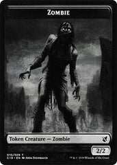 Zombie (010) // Zombie (011) Double-Sided Token [Commander 2019 Tokens] | I Want That Stuff Brandon