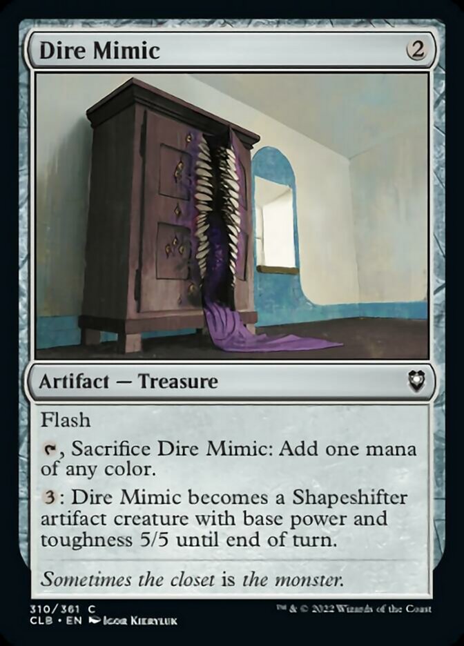 Dire Mimic [Commander Legends: Battle for Baldur's Gate] | I Want That Stuff Brandon