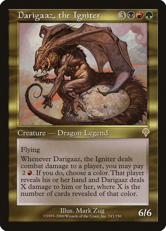 Darigaaz, the Igniter [Invasion] | I Want That Stuff Brandon