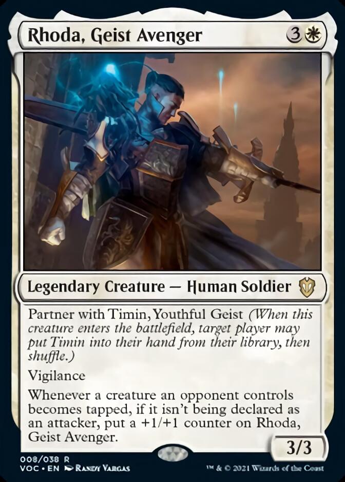 Rhoda, Geist Avenger [Innistrad: Crimson Vow Commander] | I Want That Stuff Brandon