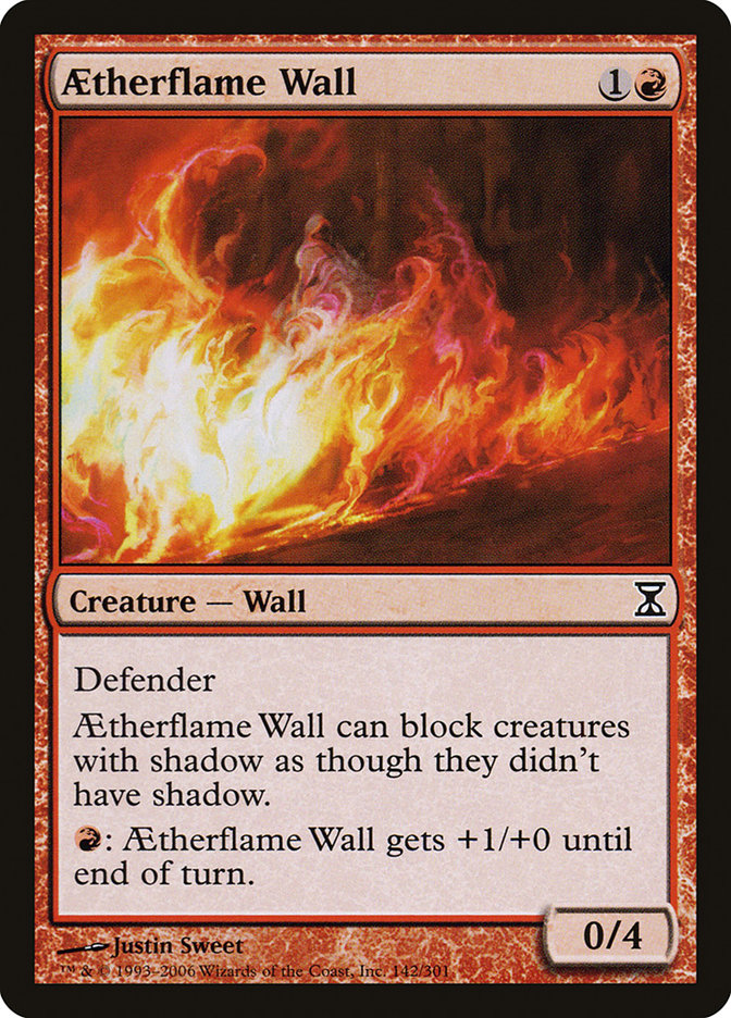 Aetherflame Wall [Time Spiral] | I Want That Stuff Brandon