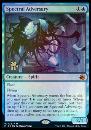 Spectral Adversary [Innistrad: Midnight Hunt Prerelease Promos] | I Want That Stuff Brandon