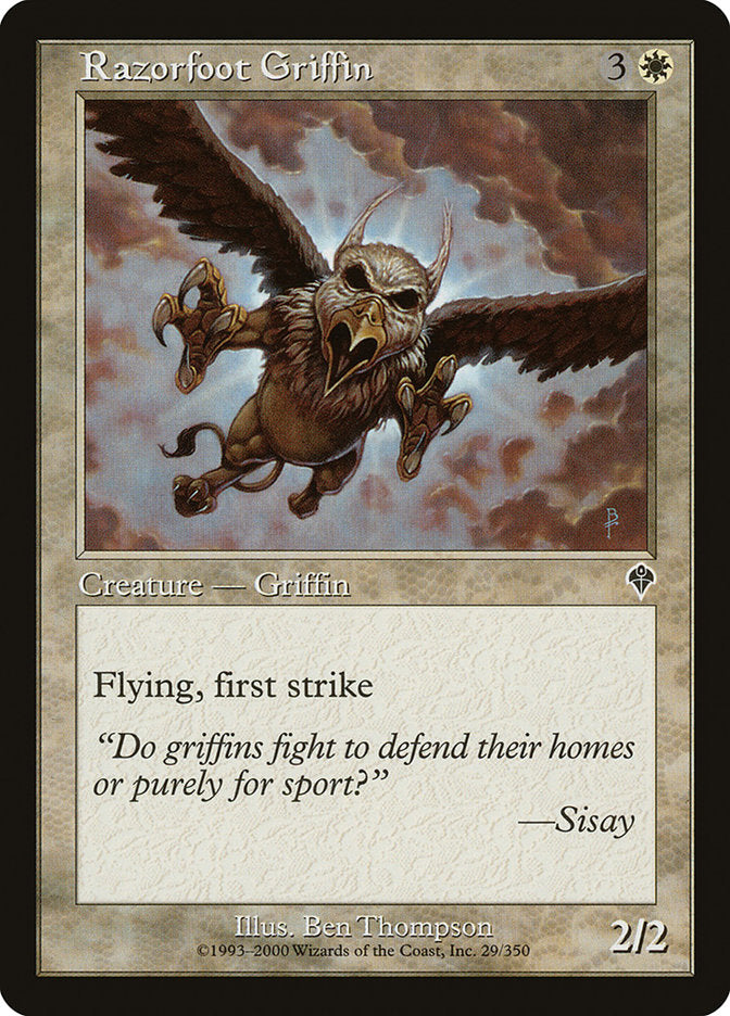 Razorfoot Griffin [Invasion] | I Want That Stuff Brandon