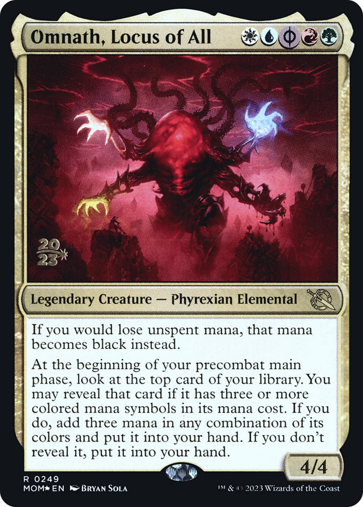 Omnath, Locus of All [March of the Machine Prerelease Promos] | I Want That Stuff Brandon