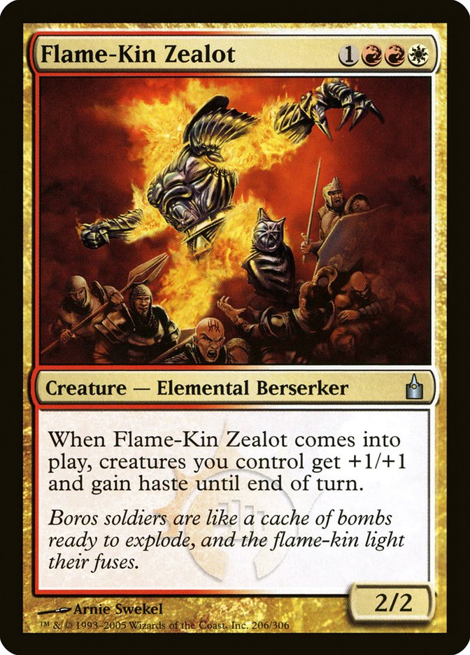 Flame-Kin Zealot [Ravnica: City of Guilds] | I Want That Stuff Brandon