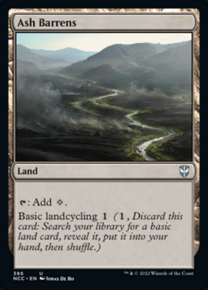 Ash Barrens [Streets of New Capenna Commander] | I Want That Stuff Brandon