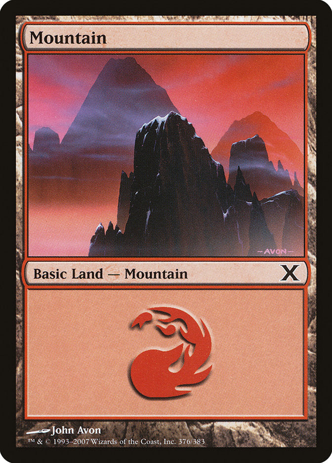 Mountain (376) [Tenth Edition] | I Want That Stuff Brandon