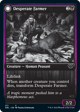 Desperate Farmer // Depraved Harvester [Innistrad: Double Feature] | I Want That Stuff Brandon