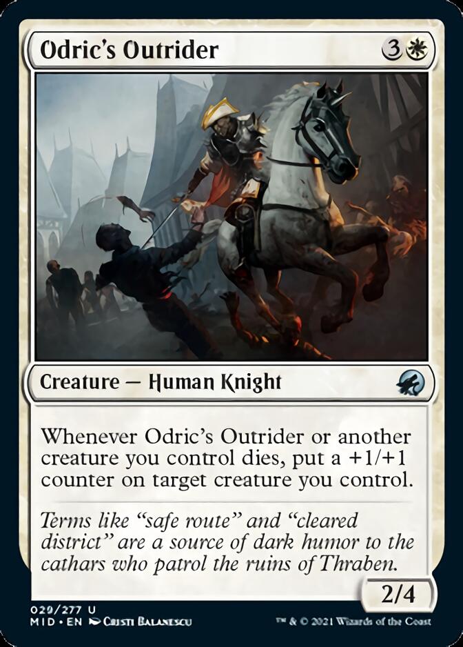 Odric's Outrider [Innistrad: Midnight Hunt] | I Want That Stuff Brandon