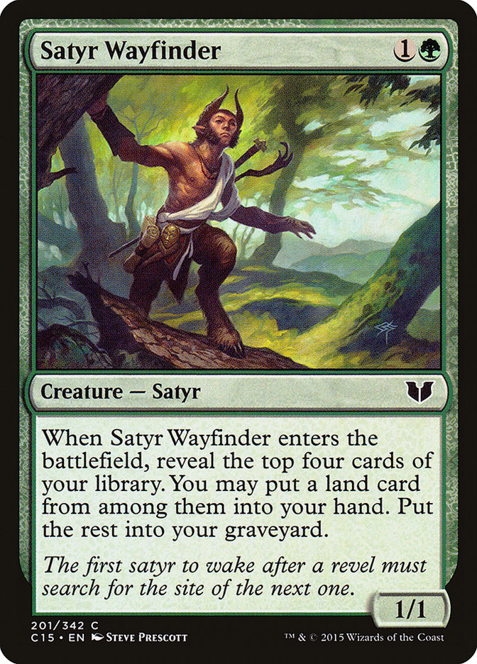 Satyr Wayfinder [Commander 2015] | I Want That Stuff Brandon