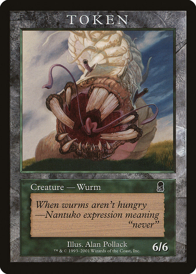 Wurm Token [Magic Player Rewards 2002] | I Want That Stuff Brandon