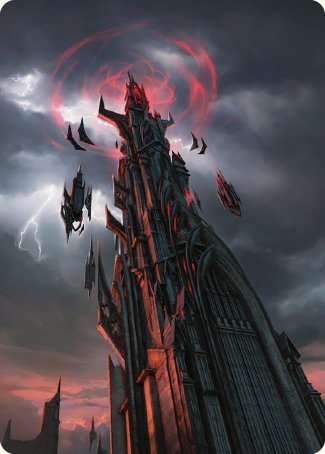 Barad-dur Art Card [The Lord of the Rings: Tales of Middle-earth Art Series] | I Want That Stuff Brandon