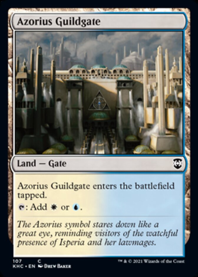 Azorius Guildgate [Kaldheim Commander] | I Want That Stuff Brandon