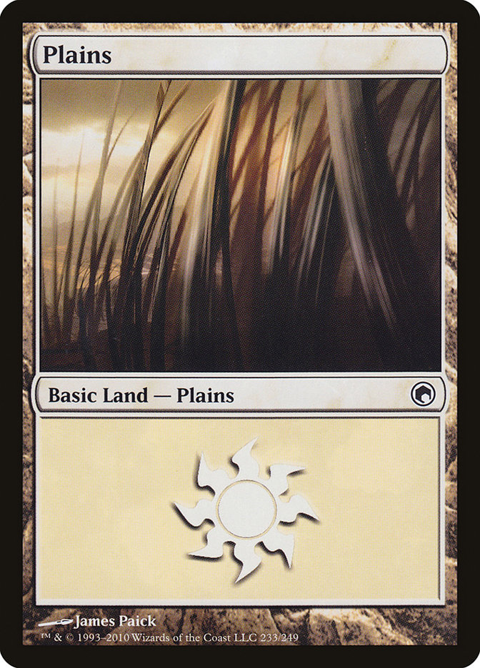 Plains (233) [Scars of Mirrodin] | I Want That Stuff Brandon