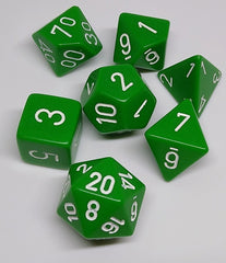 Chessex: Opaque 7-Die Set | I Want That Stuff Brandon
