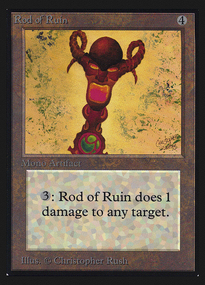 Rod of Ruin [International Collectors' Edition] | I Want That Stuff Brandon