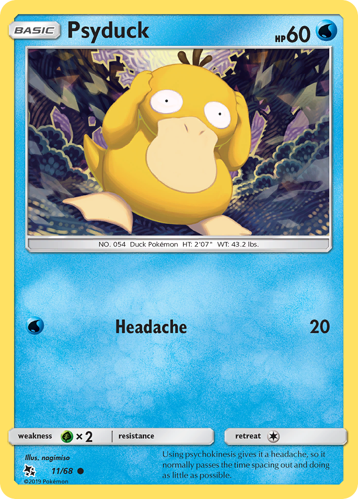 Psyduck (11/68) [Sun & Moon: Hidden Fates] | I Want That Stuff Brandon