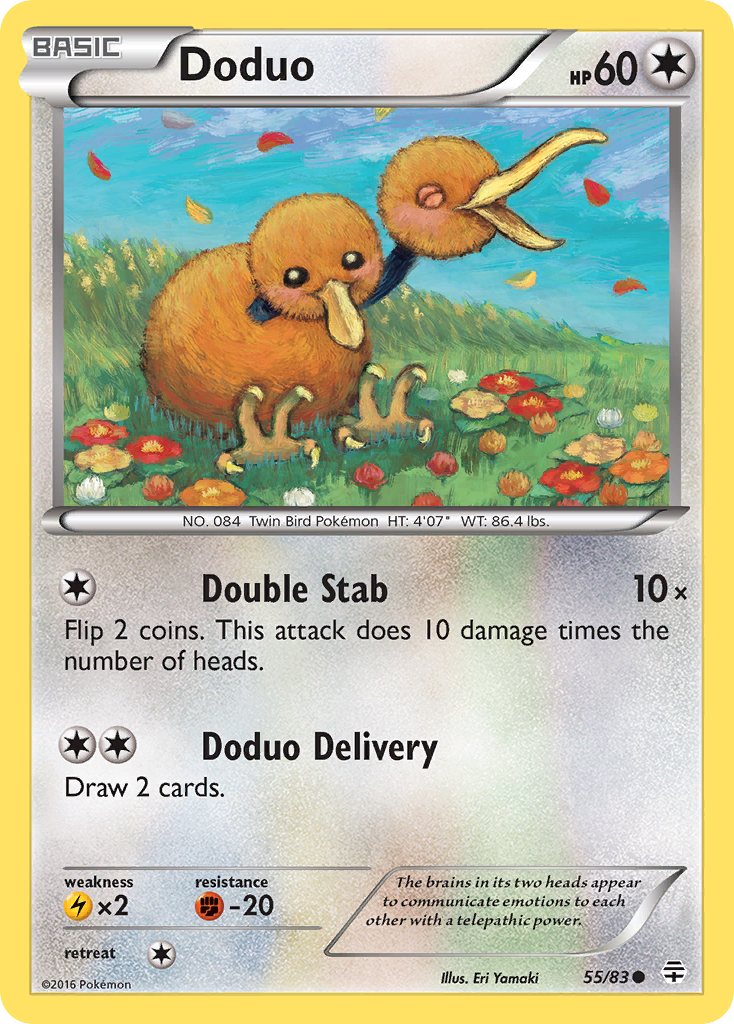 Doduo (55/83) [XY: Generations] | I Want That Stuff Brandon